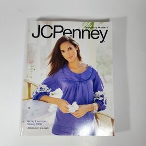 JCPenney Penneys Spring/Summer 2008 BigBook~Department Store Catalog~VGUC